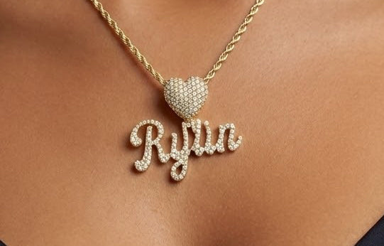 Custom Name Pendants