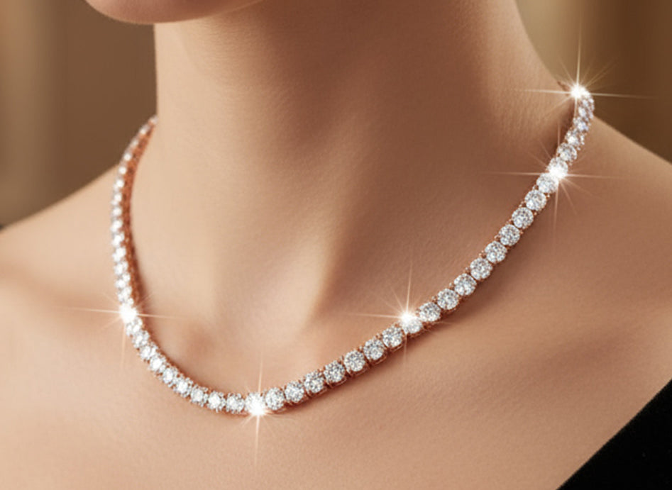 Classic Tennis Necklaces