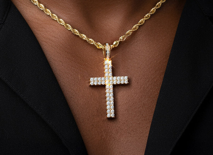 Cross Diamond Pendants