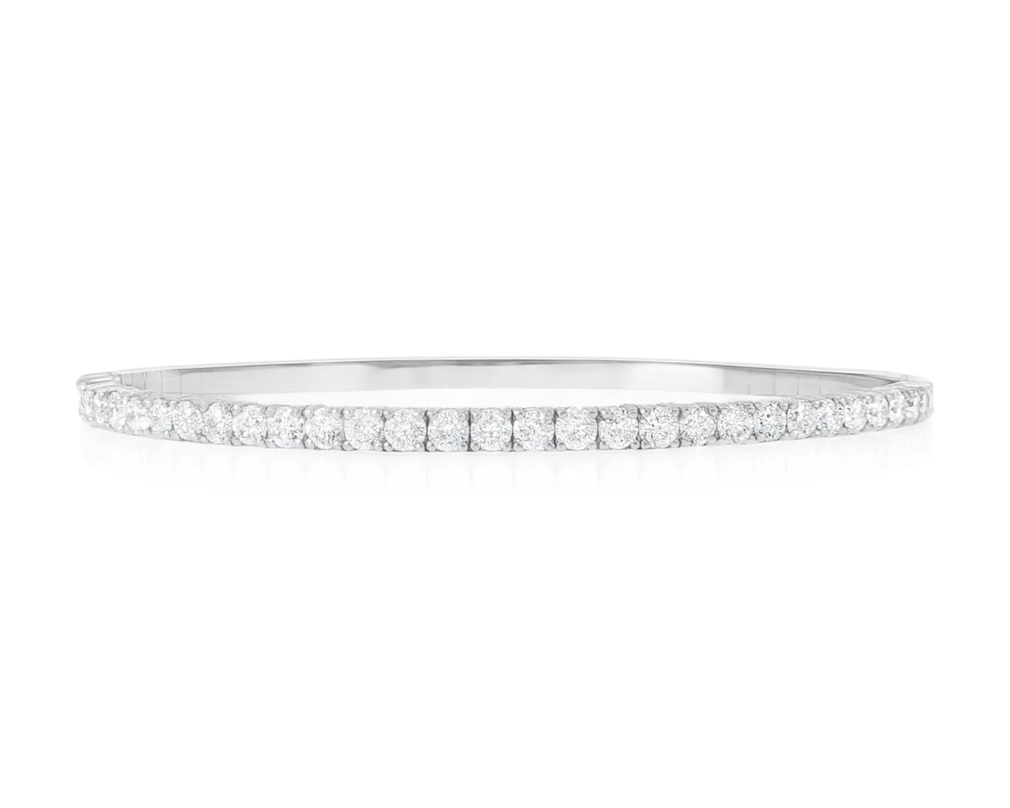 10k Gold Diamond Bracelet with Round-Cut Design 2.15ct – lifestyle 4667