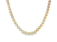 10k Gold Diamond Necklace with Round-Cut Cluster Design 3.0ct