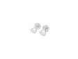 10k Gold Diamond Heart-Shaped Stud Earrings 1.0 CT
