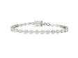 14K Pear-Cut Lab-Grown Diamond Tennis Bracelet 6.65ct