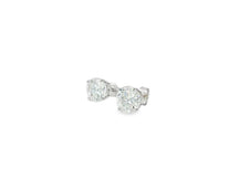 14k Gold Diamond Stud Earrings with Classic 4-Prong Design 3.09ct