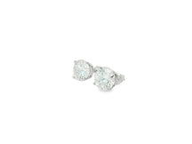 14k Gold Diamond Stud Earrings with Classic 4-Prong Design 4.32ct
