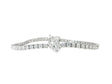 14k Gold Lab-Grown Diamond Bracelet with Oval & Round-Cut Design 6.65ct