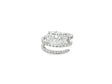 14k Oval Cut Spiral Micropavé Engagement Ring 5.50 CT
