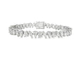 14K Gold Diamond Bracelet with Mixed Shape Design 11.98 CT
